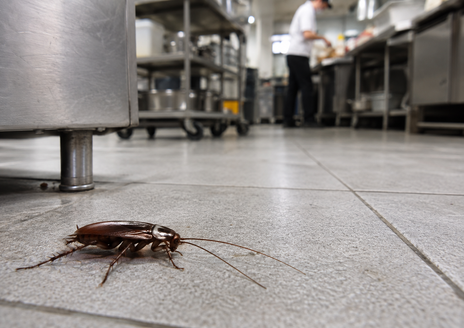 Cafard observé dans un restaurant : réaction et procédures d’hygiène